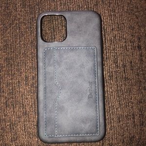 iPhone 11 leather case
